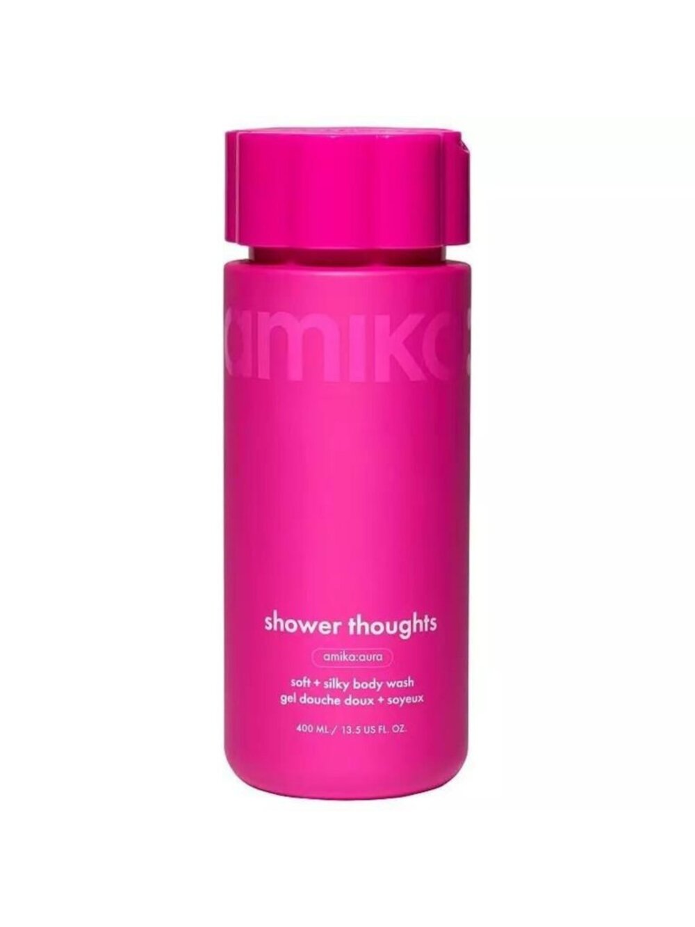 Amika Shower Thoughts Soft + Silky Body Wash with AHA and Glycerin 8.5 Oz